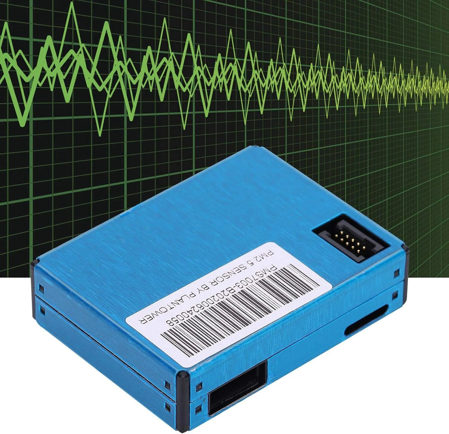 ماژول حسگر PM2.5، تشخیص با دقت بالا با فن داخلی PM1.0 PM2.5 PM10 PMS7003 حسگر تشخیص کیفیت هوا حسگر گرد و غبار