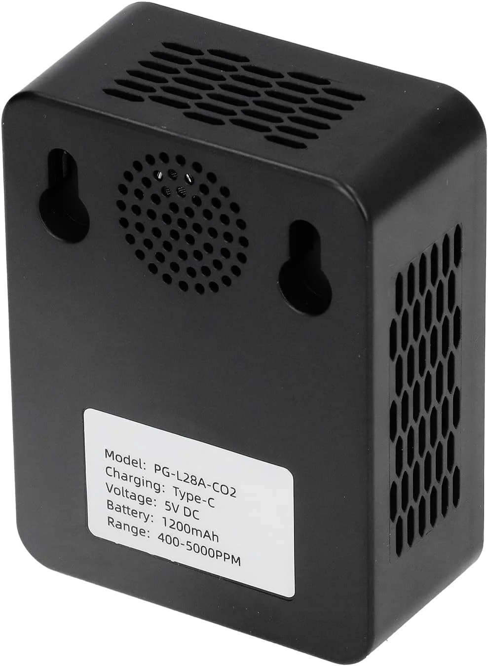 مانیتور کیفیت هوا نیمه هادی سنسور دما و رطوبت PGL28ACO2 ZNAZGG01 آشکارساز CO2 (مشکی)