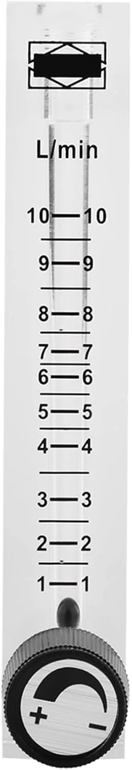 فلومتر گاز، فلومتر -7 روتامتر فلومتر 1-10LPM فلومتر 0-15 Lpm برای اکسیژن/هوا/گاز -7 روتامتر اکریلیک