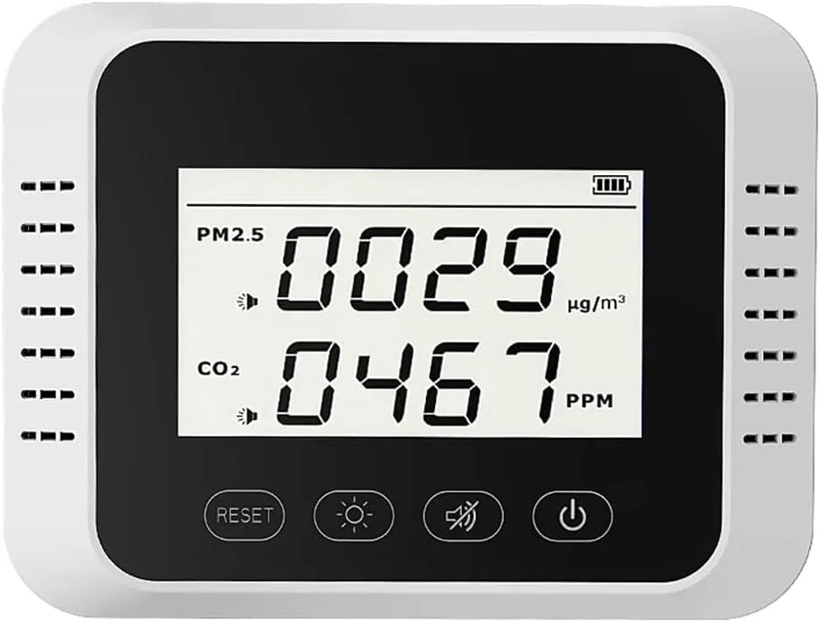 دستگاه تشخیص دی اکسید کربن دیجیتال قابل حمل Raitron، تستر چند منظوره فرمالدئید، مانیتور کیفیت هوا، ابزار تجزیه و تحلیل هوا