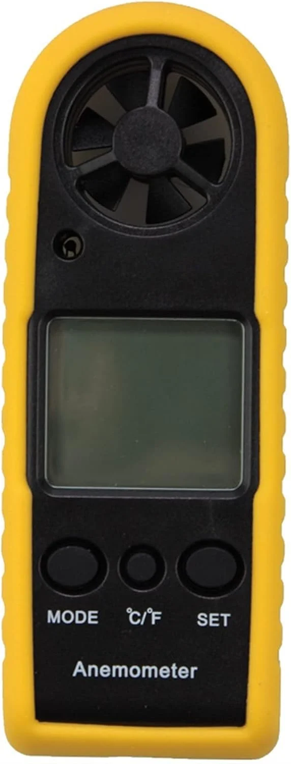 دستگاه تست سرعت باد، دما و حجم هوای دستی رایترون HT-383، بادسنج دیجیتال محیطی برای اندازه گیری سرعت باد، دمای هوا و ابزار حجم هوا