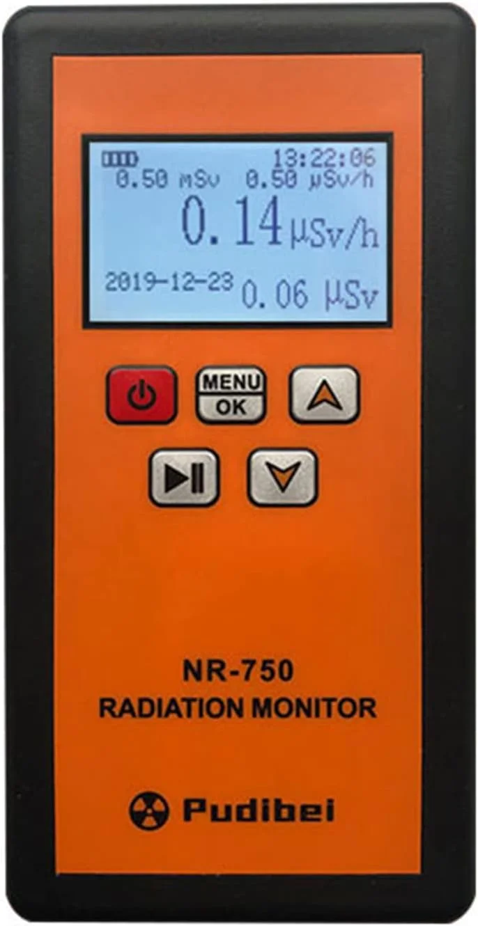 آشکارساز تشعشع، آشکارساز تشعشع هسته ای دستی NR-750، تست کننده رادیواکتیو خانگی با صفحه نمایش LCD شمارنده گایگر (NR-750) آشکارساز تشعشع، آشکارساز تشعشع هسته ای دستی NR-750، تست کننده رادیواکتیو خانگی با صفحه نمایش LCD شمارنده گایگر (NR-750)