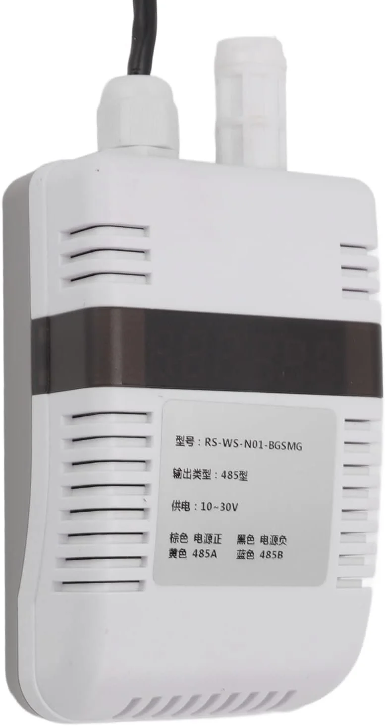 مانیتور کیفیت هوای داخلی 10-30 ولت، فرستنده چندگانه دیواری حالت 485 سنسور دما رطوبت CO2 PM2.5 PM10