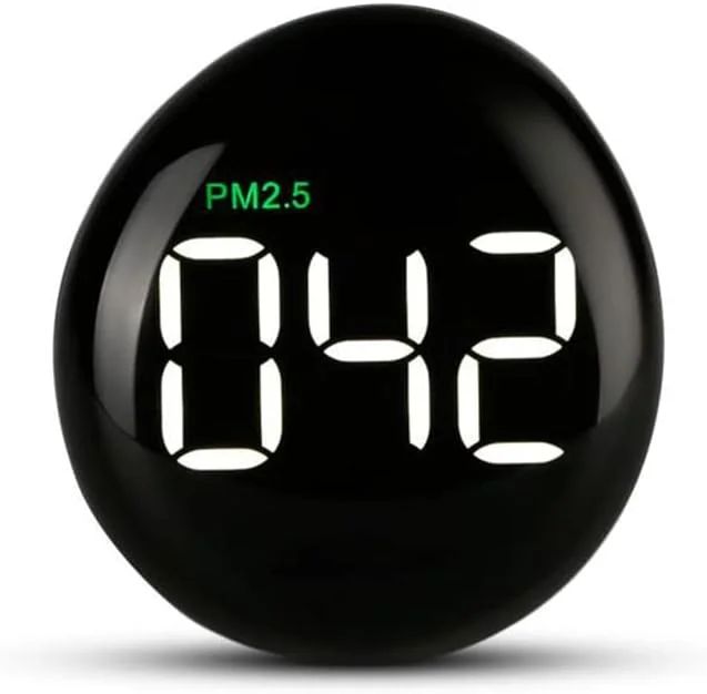 دستگاه سنجش کیفیت هوا، قابل حمل، آشکارساز گاز PM2.5، دقیق و لحظه ای، مناسب برای خانه، اداره، باغ و کارخانه