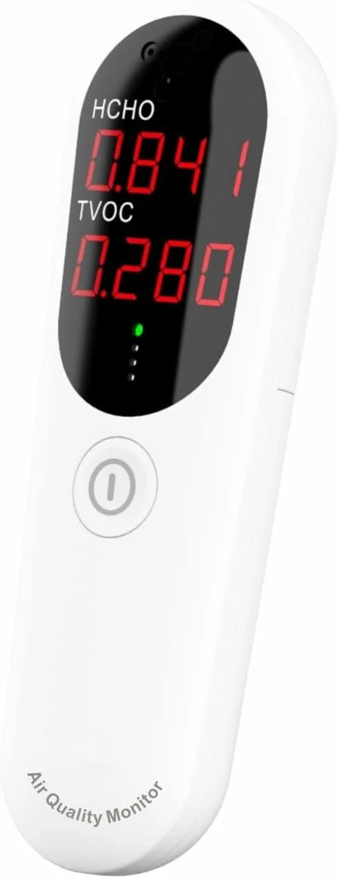 دستگاه سنجش کیفیت هوا، ردیاب فرمالدئید HCHO، ابزار نظارت بر VOC، ردیاب گازهای سمی، کیت تست فرمالدئید، دستگاه سنجش خلوص هوا برای خانه، دفتر، هتل، خودرو