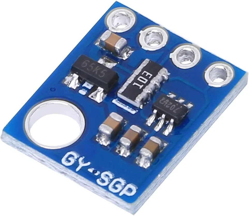 ماژول حسگر کیفیت هوا، ماژول تشخیص فرمالدهید eCO2 مدل آبی GYZJCQASGP30