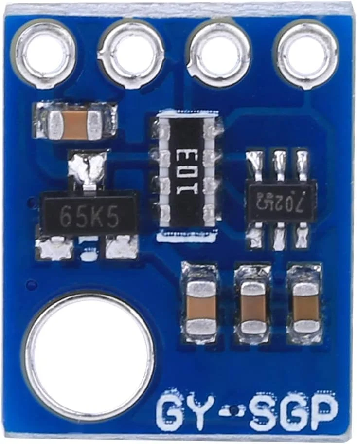 ماژول حسگر کیفیت هوا، ماژول تشخیص فرمالدهید eCO2 مدل آبی GYZJCQASGP30