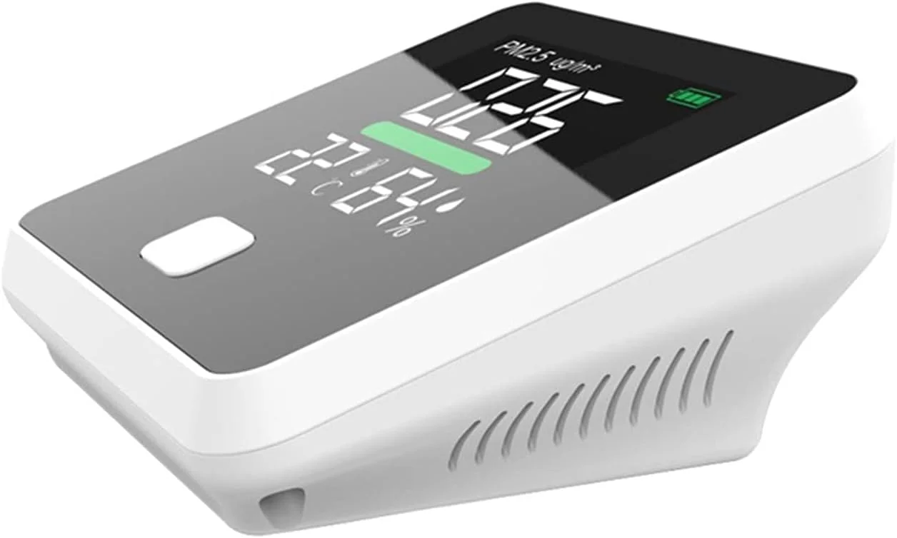 دستگاه سنجش کیفیت هوا، تشخیص ذرات معلق PM2.5، اندازه گیری دما و رطوبت، فروش مستقیم از کارخانه دستگاه سنجش کیفیت هوا، تشخیص ذرات معلق PM2.5، اندازه گیری دما و رطوبت، فروش مستقیم از کارخانه