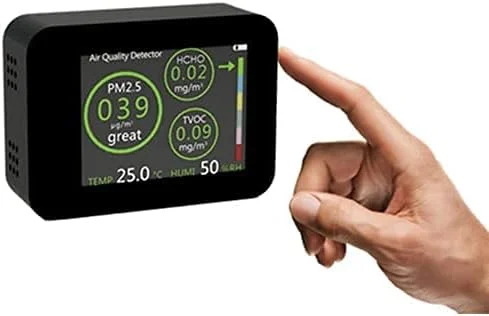 دستگاه تشخیص کیفیت هوا چند منظوره، سنسور PM، دما و رطوبت، نظارت بر کیفیت هوا دستگاه تشخیص کیفیت هوا چند منظوره، سنسور PM، دما و رطوبت، نظارت بر کیفیت هوا