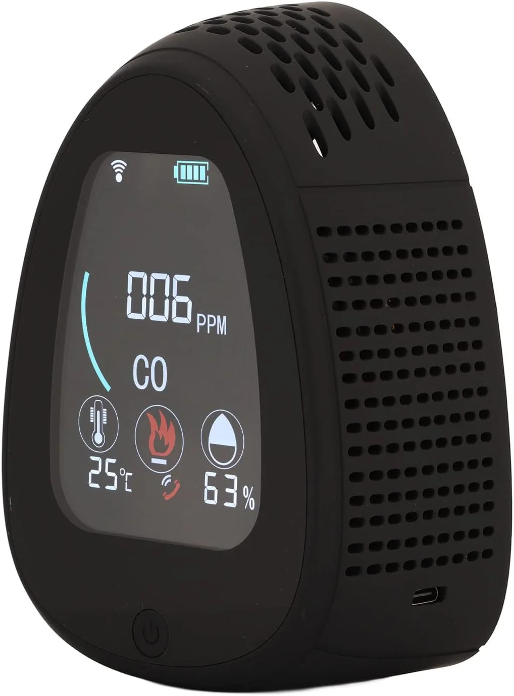 مانیتور کیفیت هوا، ردیاب کیفیت هوای داخل ساختمان اتصال سریع به برنامه 5 ولت برای خانه برای مونوکسید کربن مانیتور کیفیت هوا، ردیاب کیفیت هوای داخل ساختمان اتصال سریع به برنامه 5 ولت برای خانه برای مونوکسید کربن