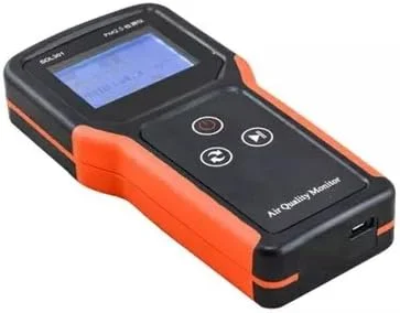 دستگاه سنجش کیفیت هوا QIVGXBO، آشکارساز لیزری ذرات معلق، دستگاه حرفه ای برای تست دقیق ذرات PM2.5/PM10