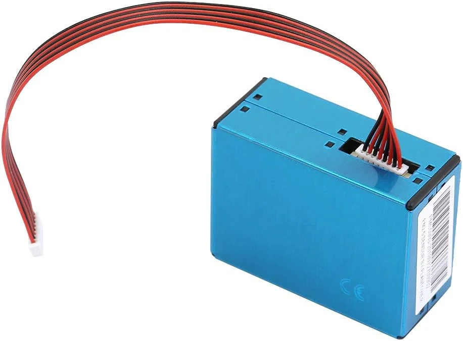 سنسور PM2.5 مدل QIVGXBO SLLLOP - سنسور PM2.5 مدل G5 PMS5003، سنسور PM2.5، تست کننده کیفیت هوا، گرد و غبار و مه Leunlee