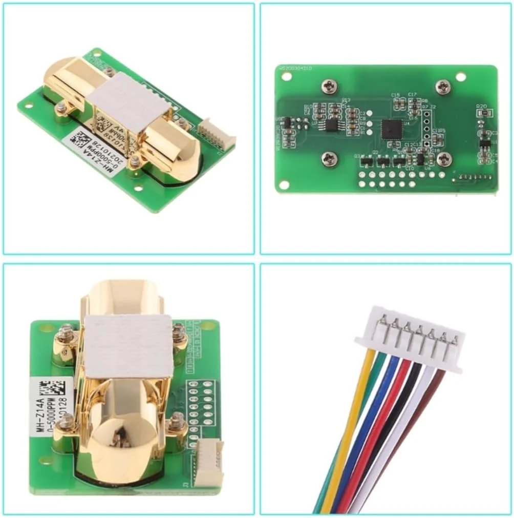 ماژول حسگر دقیق NDIR CO2، محدوده 0-5000PPM هوا برای آنالوگ های تحقیقات علمی آموزشی