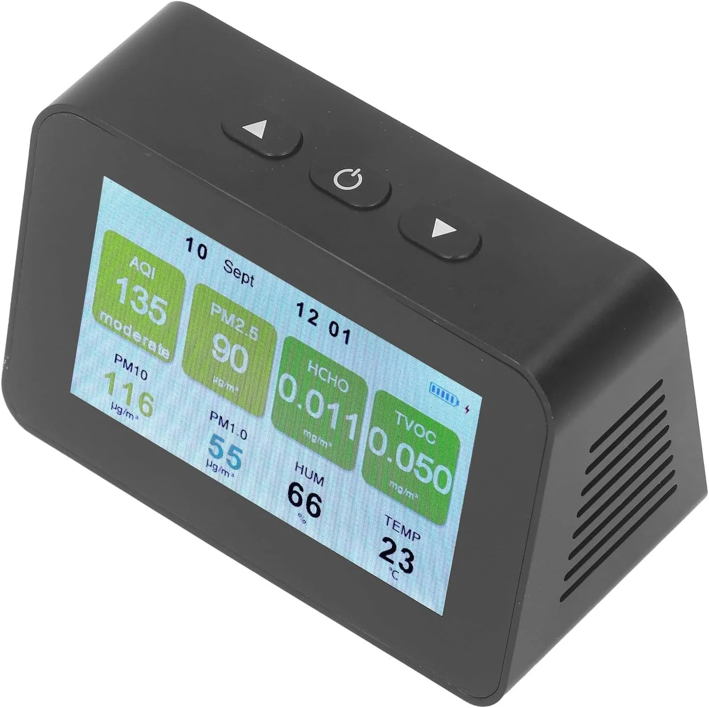 دستگاه تشخیص PM2.5، مانیتور کیفیت هوا چند رنگه خانگی
