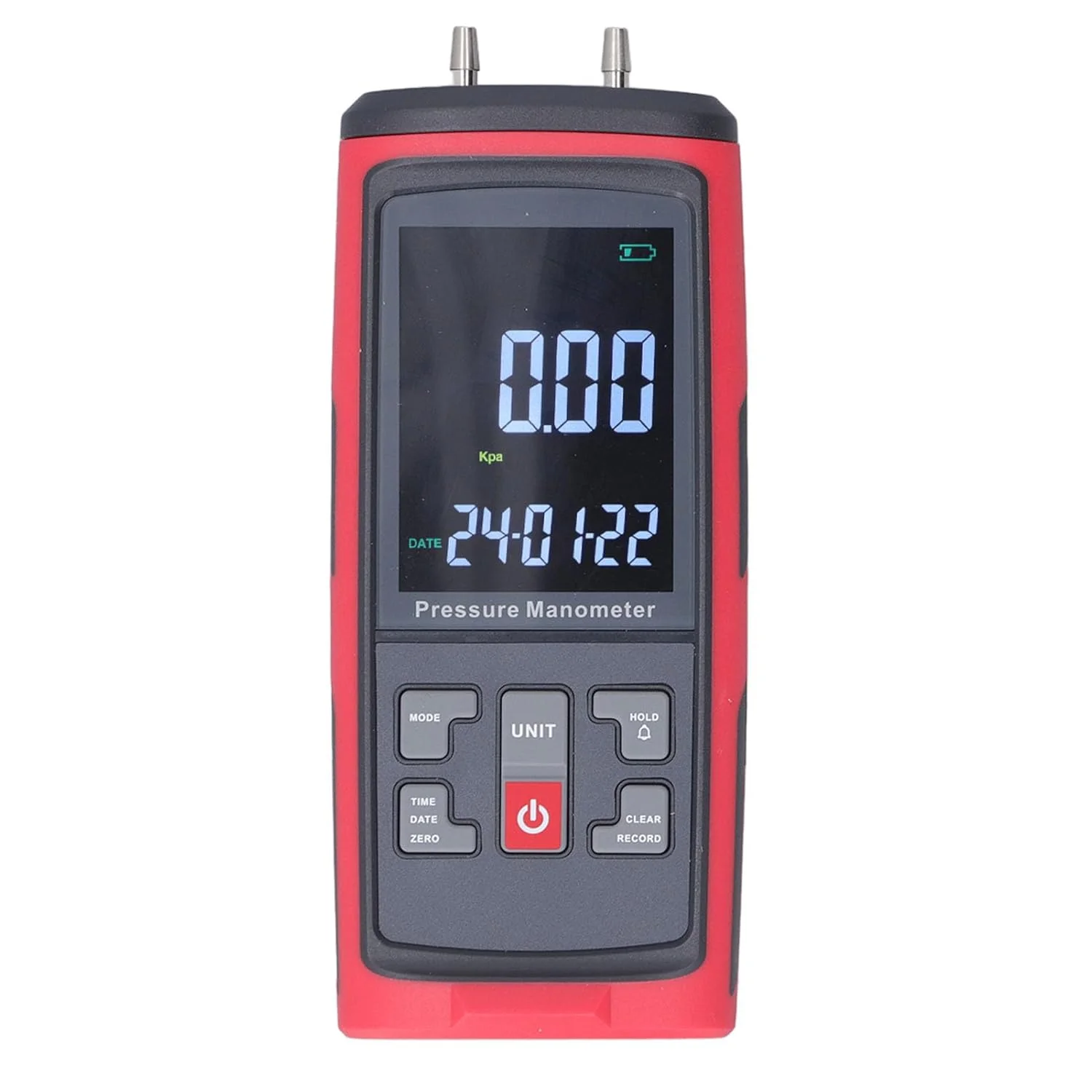 فشارسنج دیفرانسیل NDNCZDHC، فشارسنج دیجیتال 2 پورت با محدوده ±250Pa به همراه قابلیت ثبت داده