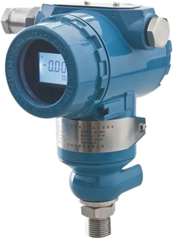 بادسنج دیجیتال LZFuiop، ترانسمیتر فشار ضد انفجار با نمایشگر دیجیتال برای اندازه گیری فشار آب، فشار هوا، فشار هیدرولیک، سنسور فشار با دقت بالا (0~25bar)