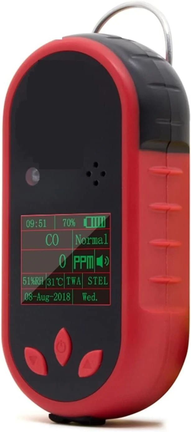 صفحه نمایش کیفیت هوا LHTYXX، ردیاب قابل حمل گاز آمونیاک NH3، چهار روش هشدار، ضد انفجار، USB قابل شارژ، آلارم گاز صنعتی Bosean