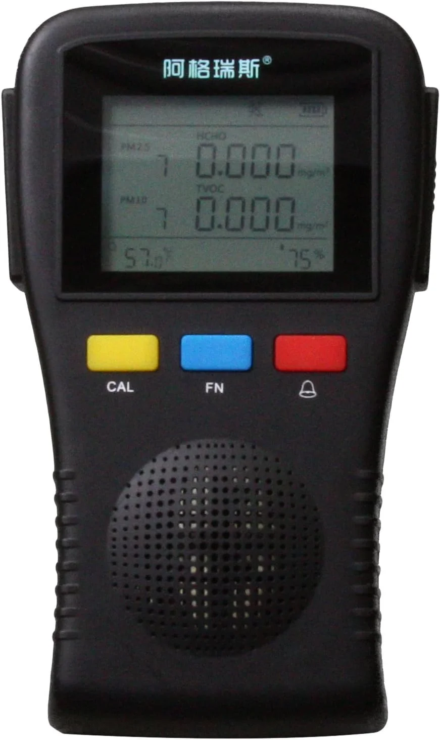 دستگاه سنجش آلودگی هوا 6 در 1 LakeAir PM2.5Q2، طول 7.08 اینچ