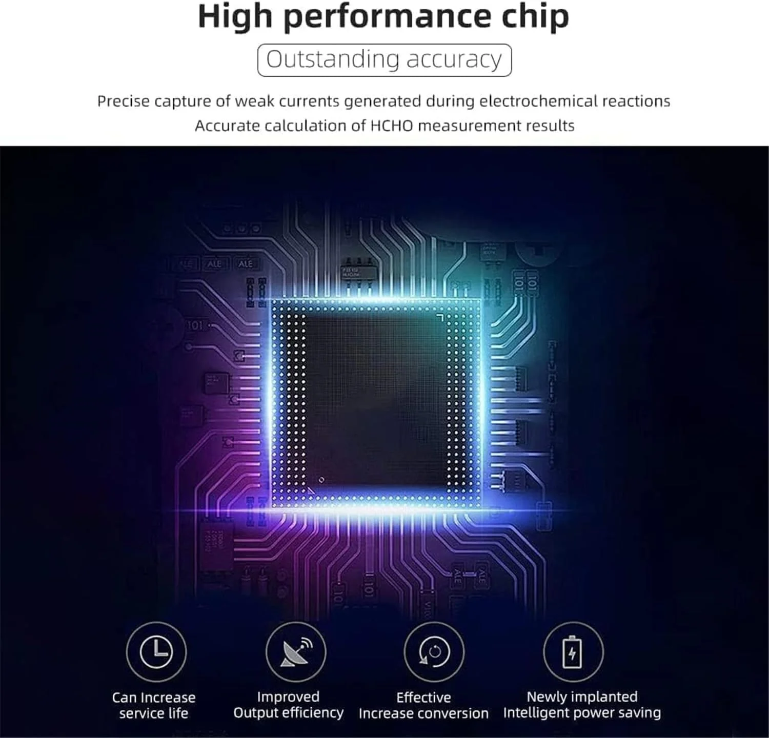 دستگاه سنجش کیفیت هوای داخل ساختمان 5 در 1 Joleritc، دستگاه حرفه ای سنجش کیفیت هوا، قابل حمل، CO2 | دما | فرمالدئید | رطوبت TVOC | تستر کیفیت هوا برای خانه، دفتر