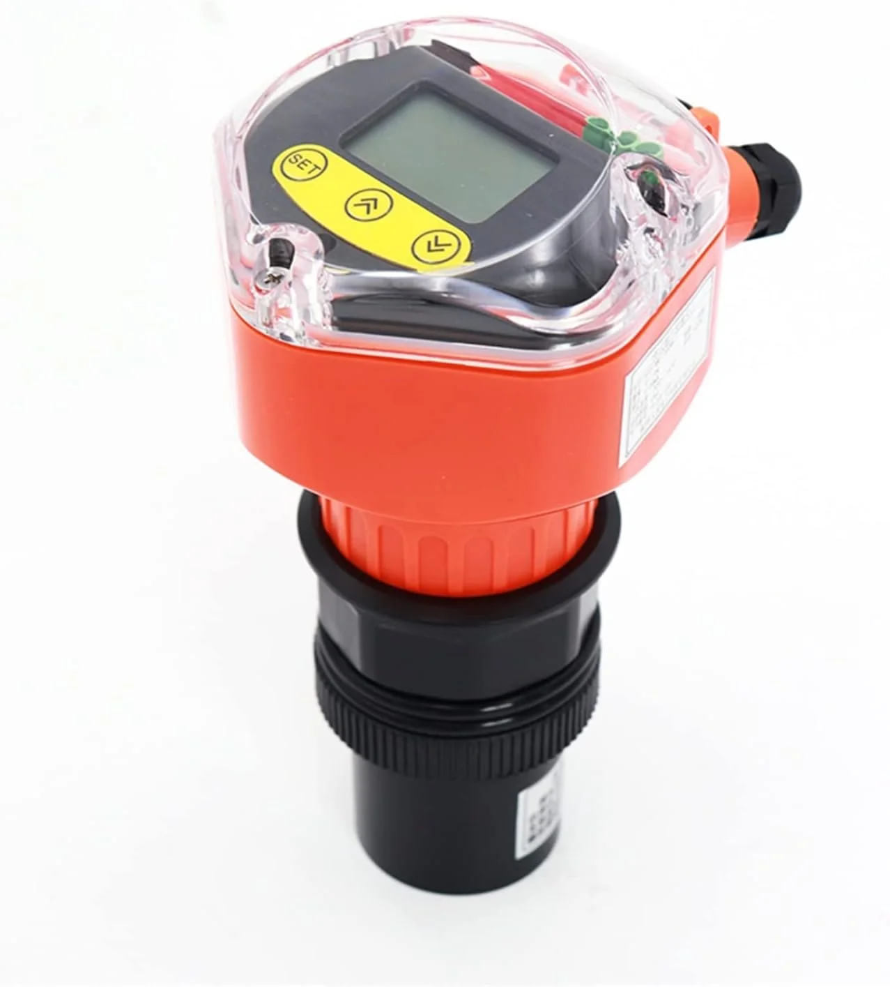 دبی سنج التراسونیک JAHLGT UltrasoFlowmeter، گیج اندازه گیری سطح آب التراسونیک نوع یکپارچه 4-20mA RS485 (محدوده سطح 0-10 متر)