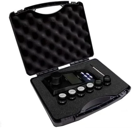 کدورت سنج دیجیتال قابل حمل JDOSHIS TB100، 0 تا 1100 NTU/FNU، 0 تا 275 EBC، 0 تا 9999 ASBC