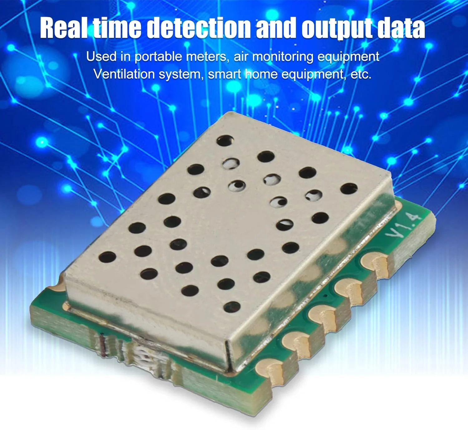 ماژول حسگر گاز مینی HGFUUYT، ماژول های آشکارساز کیفیت هوا پاسخ سریع تداخل کمتر برای نظارت
