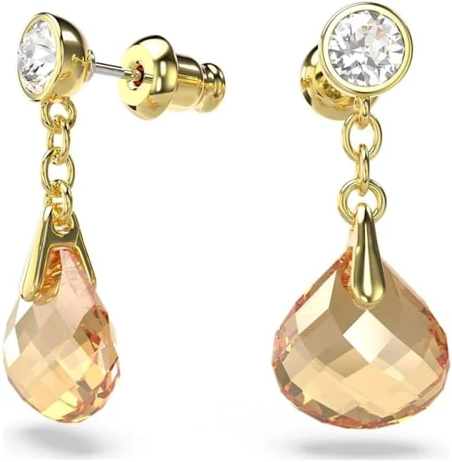 گوشواره آویز زنانه سواروسکی مدل Tessa - رنگ طلایی - روکش طلایی - 5677549 گوشواره آویز زنانه سواروسکی مدل Tessa - رنگ طلایی - روکش طلایی - 5677549