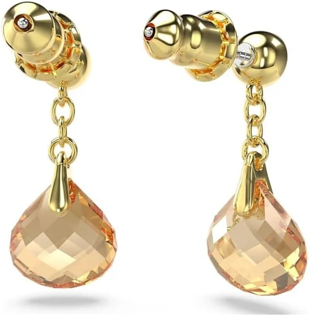 گوشواره آویز زنانه سواروسکی مدل Tessa - رنگ طلایی - روکش طلایی - 5677549 گوشواره آویز زنانه سواروسکی مدل Tessa - رنگ طلایی - روکش طلایی - 5677549