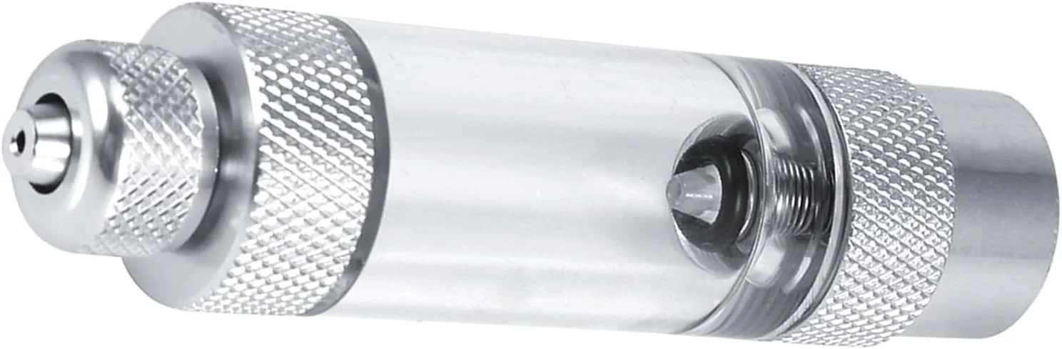 شمارنده حباب CO2 Haofy با عملکرد یک طرفه، نصب آسان برای آکواریوم (شمارنده حباب تک سر)