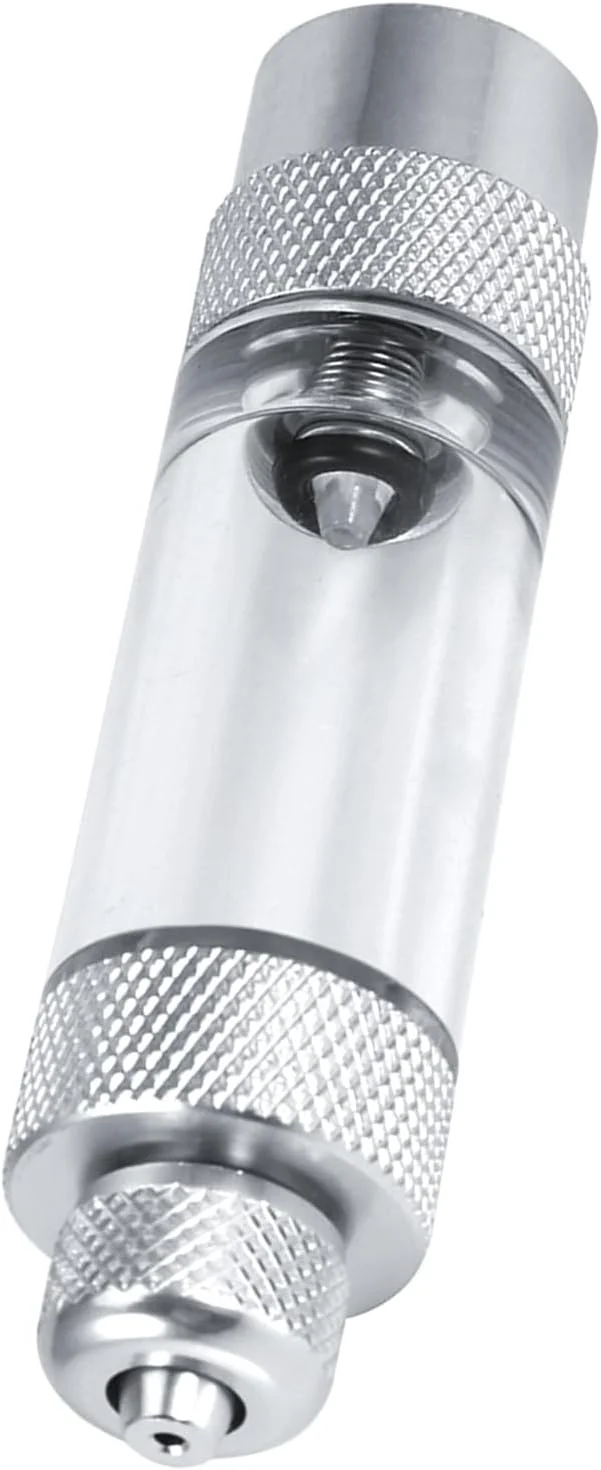 شمارنده حباب CO2 Haofy با عملکرد یک طرفه، نصب آسان برای آکواریوم (شمارنده حباب تک سر)