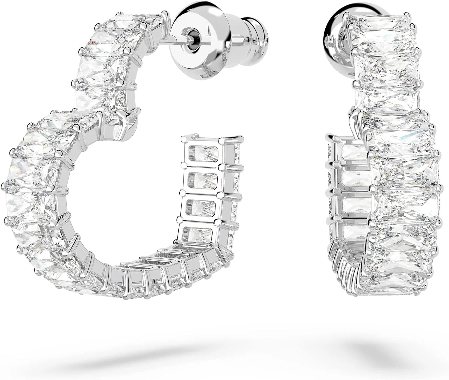 مجموعه جواهرات کریستال سواروسکی ماتریکس با نمادهای قلب و روکش رودیوم