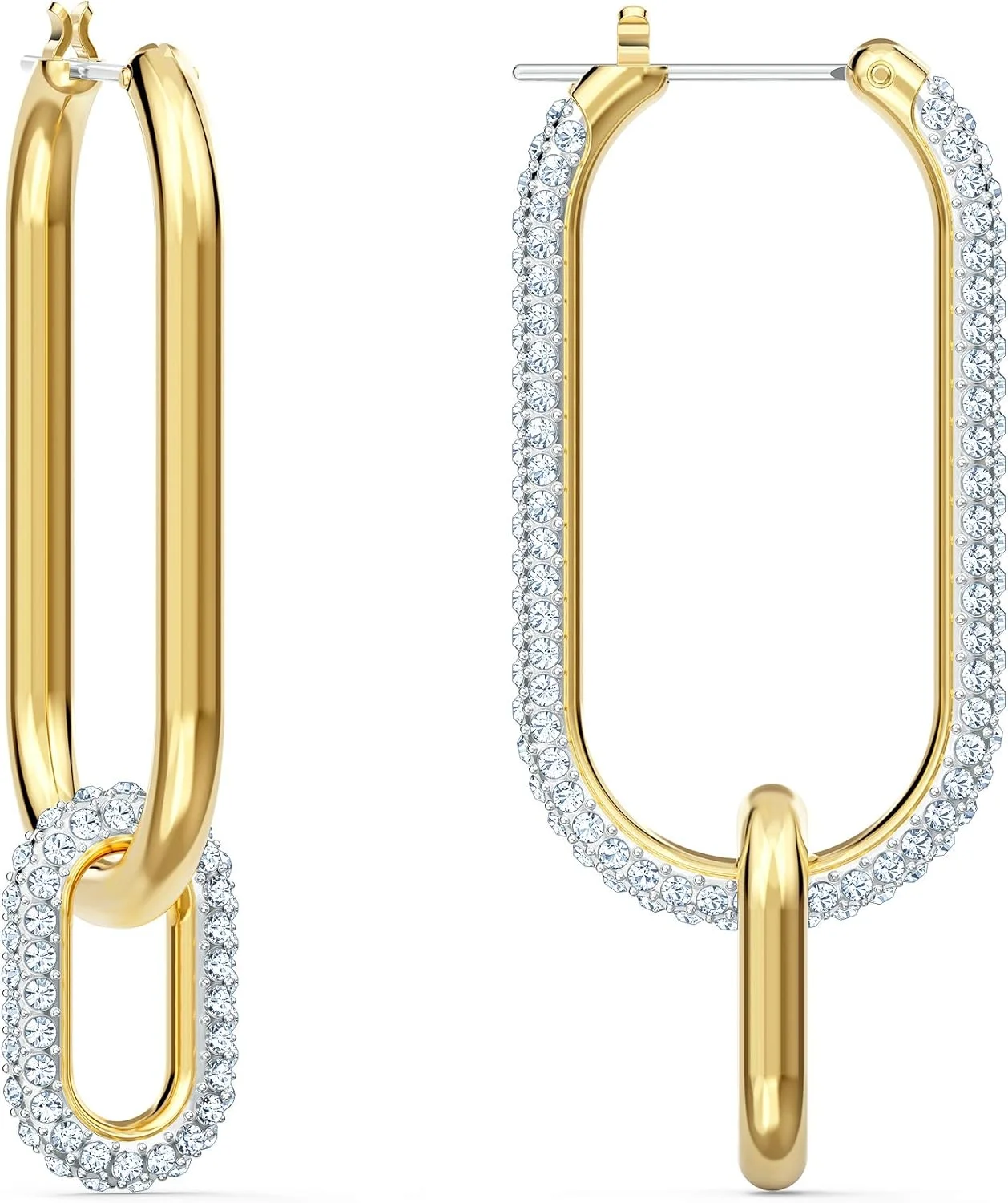 گردنبند نگین سواروسکی، کریستال های سفید درخشان سواروسکی با زنجیر روکش طلای رزگلد، از مجموعه نگین سواروسکی گردنبند نگین سواروسکی، کریستال های سفید درخشان سواروسکی با زنجیر روکش طلای رزگلد، از مجموعه نگین سواروسکی