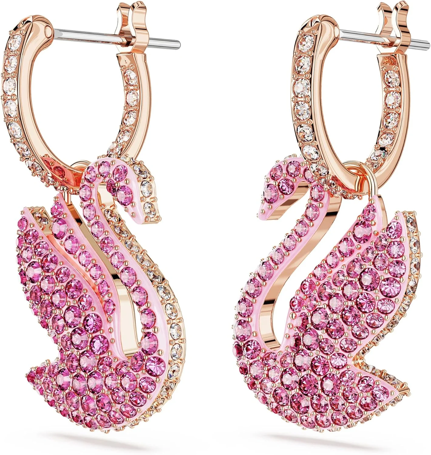 ست گردنبند و گوشواره کریستال قو ایکونیک سواروسکی ست گردنبند و گوشواره کریستال قو ایکونیک سواروسکی