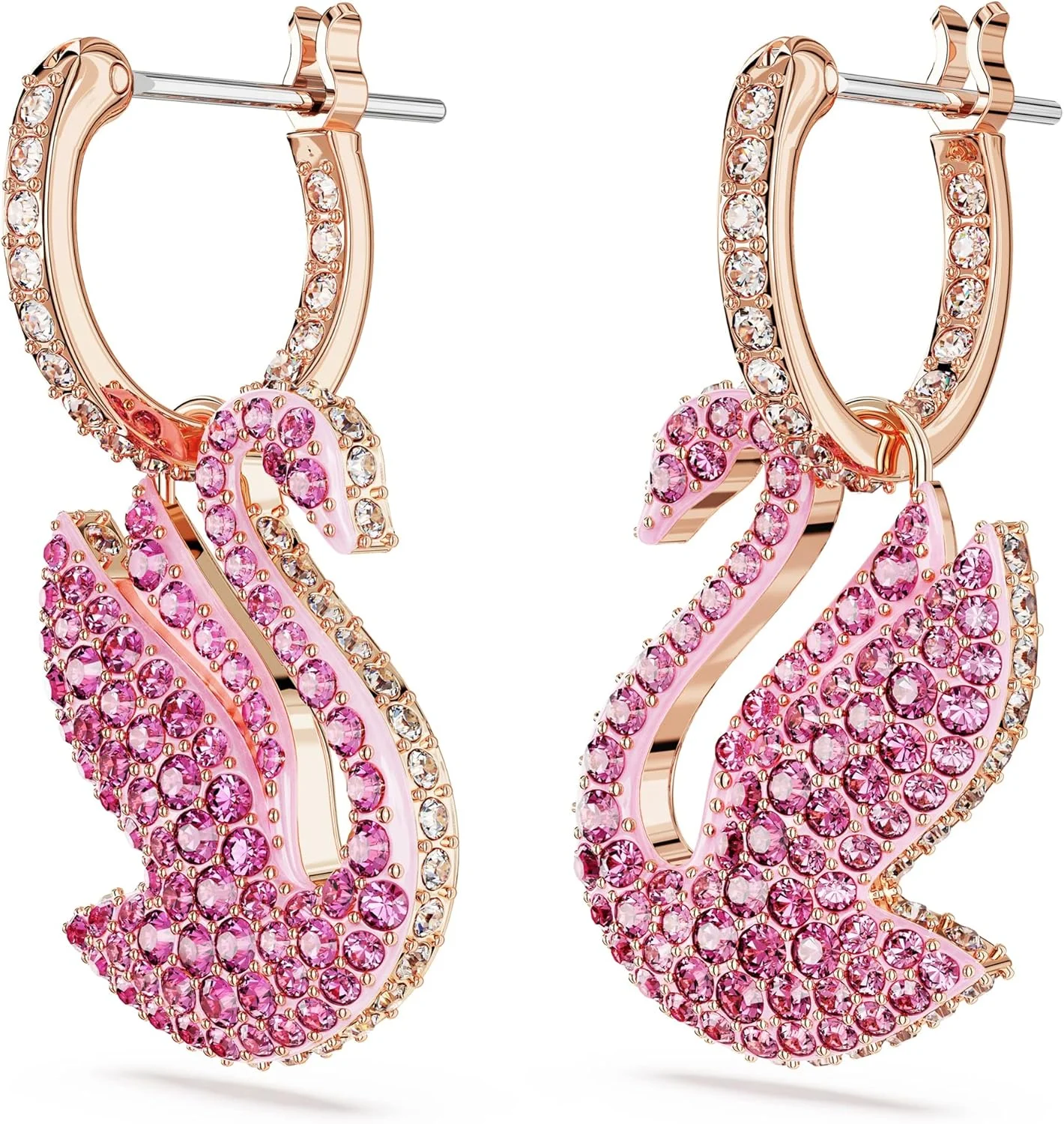 ست گردنبند و گوشواره کریستال قو ایکونیک سواروسکی ست گردنبند و گوشواره کریستال قو ایکونیک سواروسکی