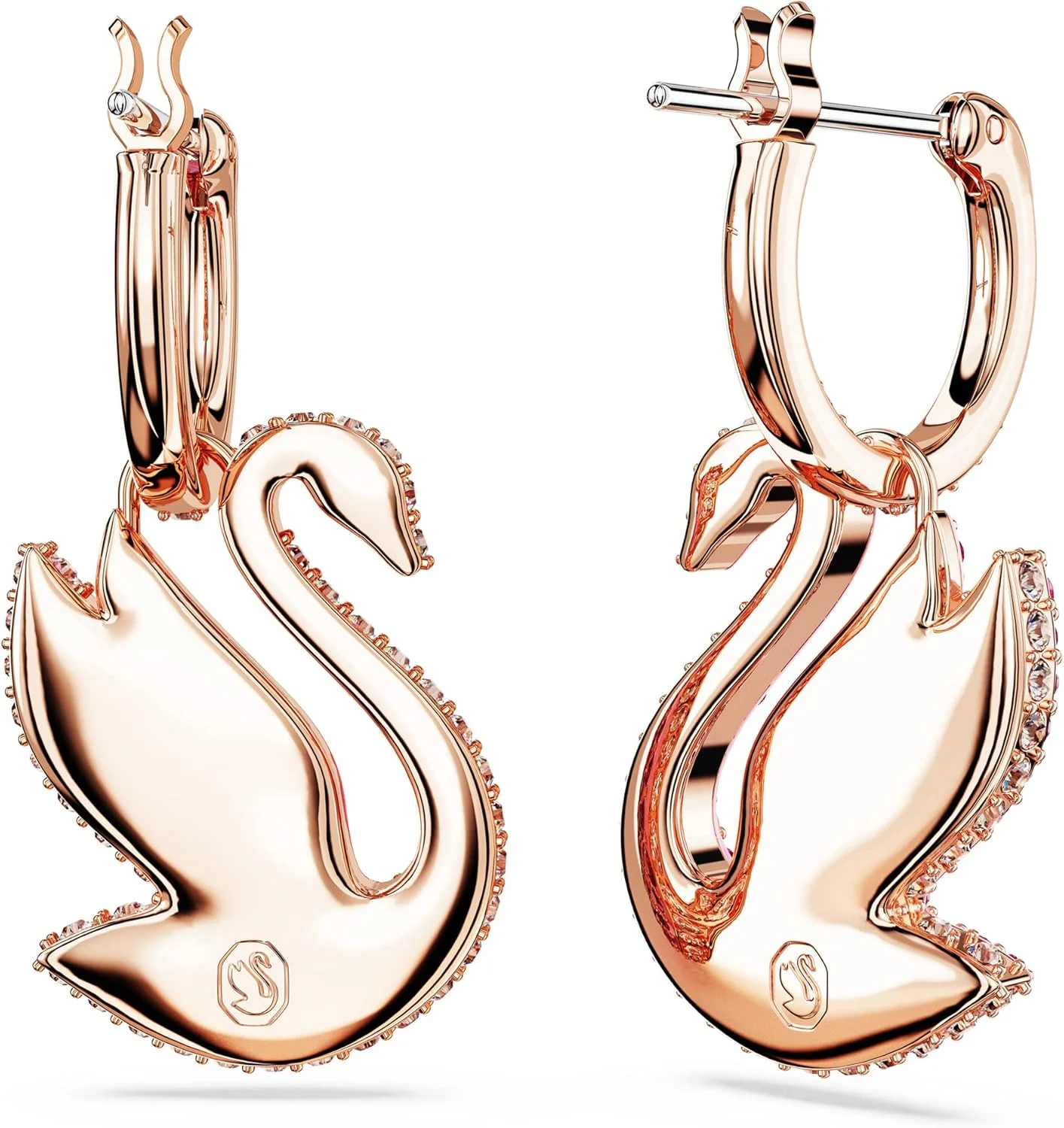 ست گردنبند و گوشواره کریستال قو ایکونیک سواروسکی ست گردنبند و گوشواره کریستال قو ایکونیک سواروسکی