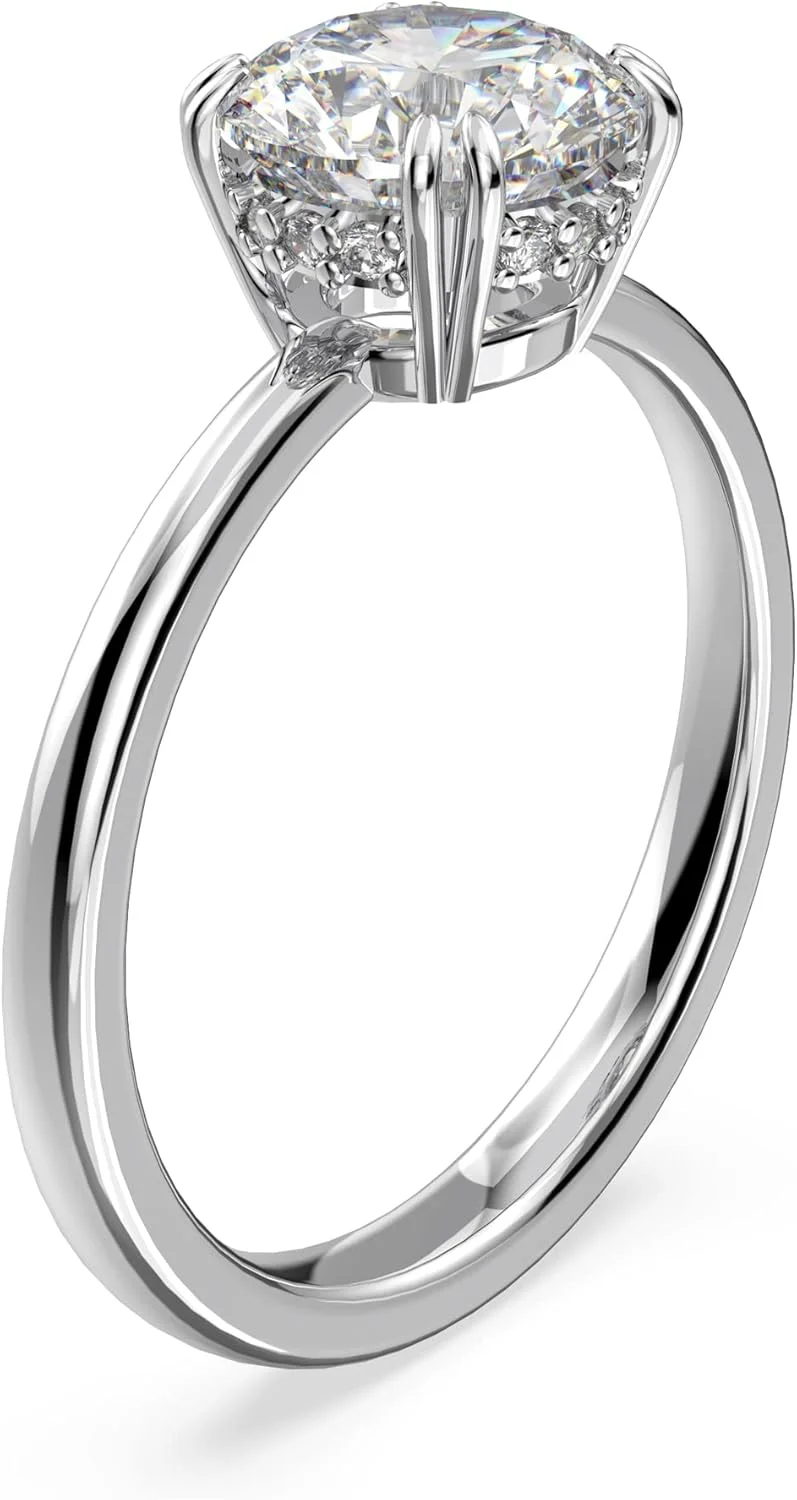 انگشتر کوکتل سواروسکی Constella، برش پرنسسی، سفید، روکش رودیوم انگشتر کوکتل سواروسکی Constella، برش پرنسسی، سفید، روکش رودیوم