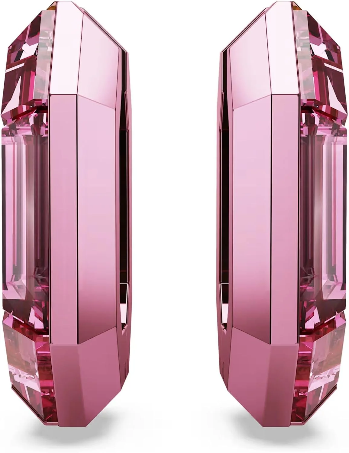 گوشواره های بیانیه ای آبی رنگ سواروسکی لوسنت با کریستال برش خورده سواروسکی