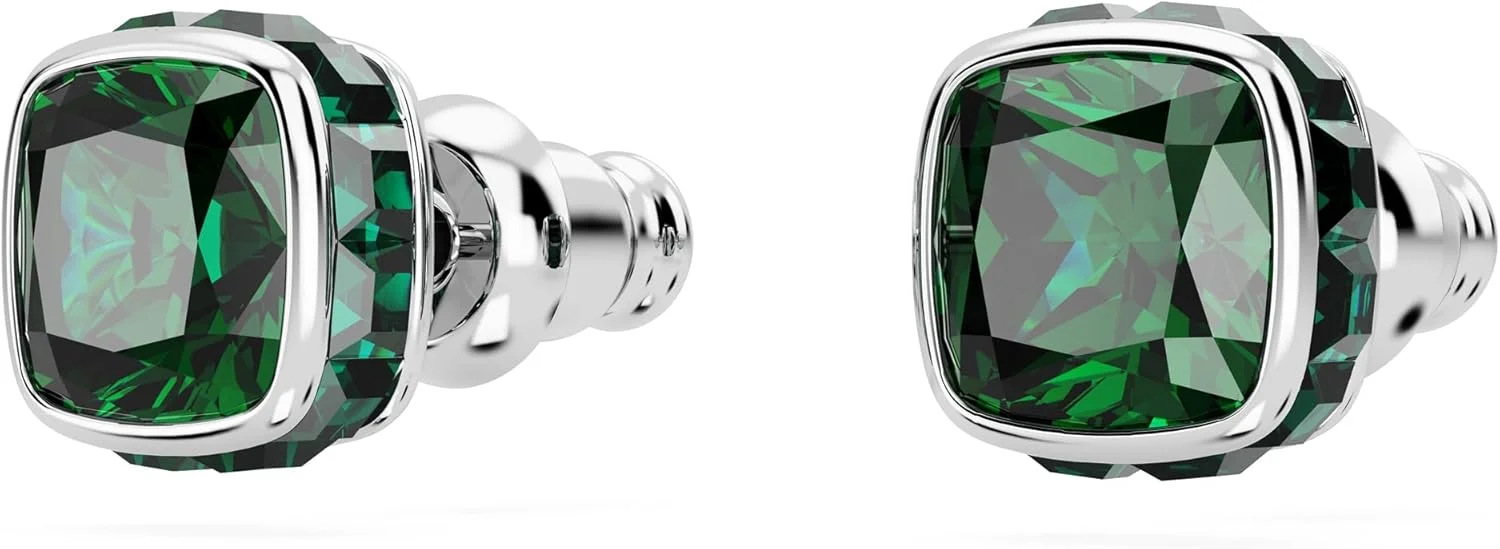 گوشواره های میخی سواروسکی با سنگ ماه تولد، برش مربعی، ژانویه، قرمز، روکش رودیوم گوشواره های میخی سواروسکی با سنگ ماه تولد، برش مربعی، ژانویه، قرمز، روکش رودیوم