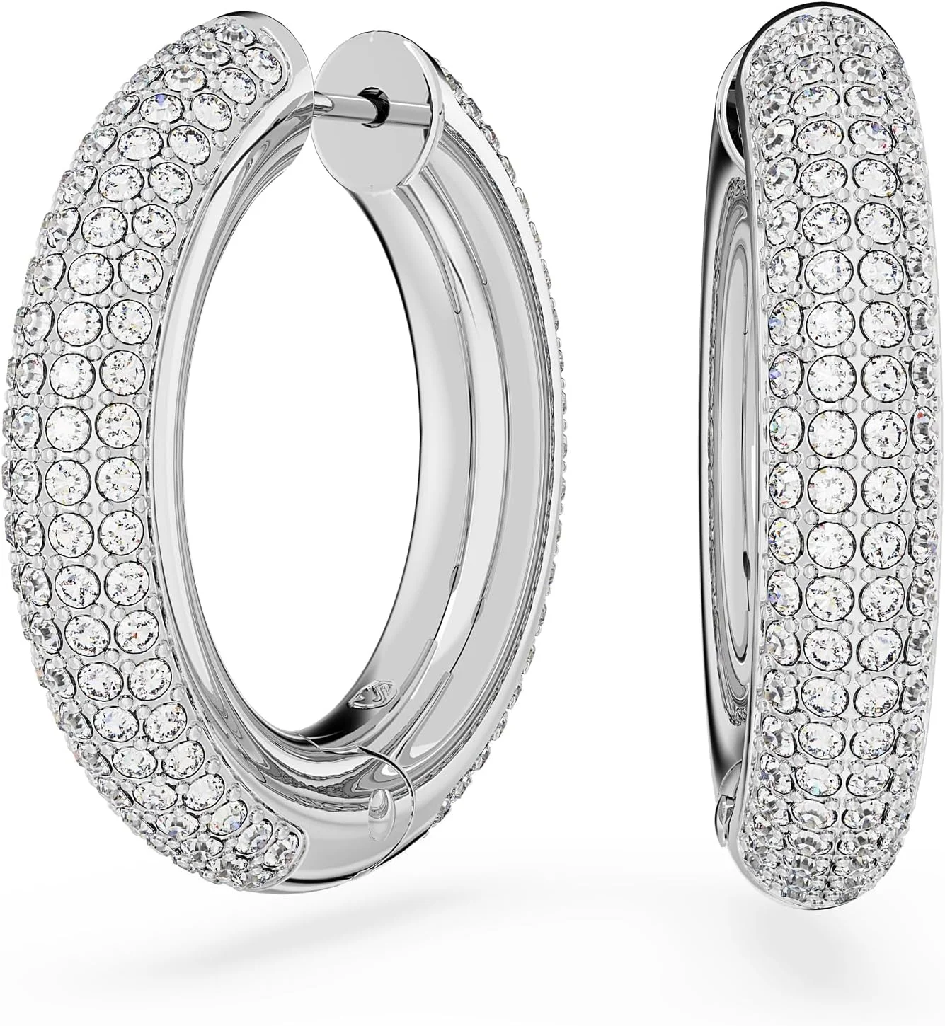 گوشواره های حلقه ای سواروسکی مدل Dextera