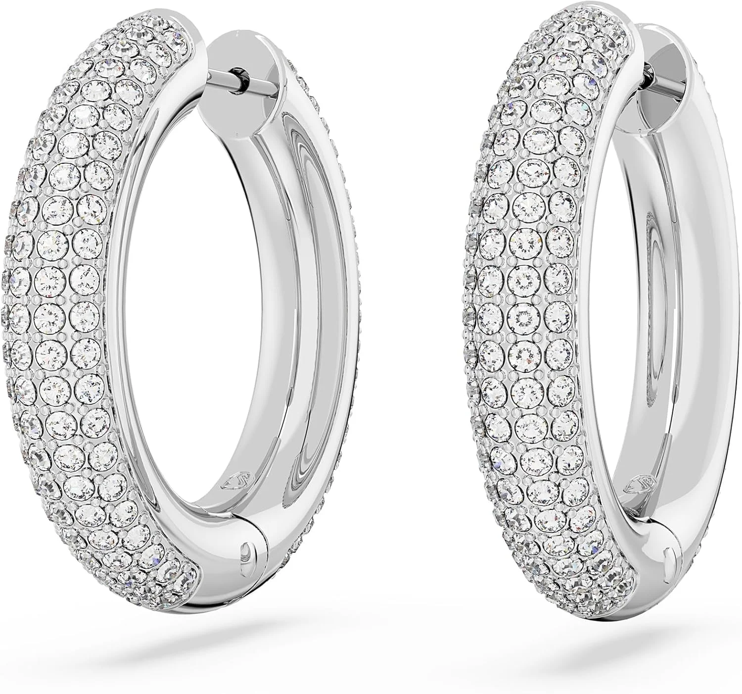 گوشواره های حلقه ای سواروسکی مدل Dextera گوشواره های حلقه ای سواروسکی مدل Dextera