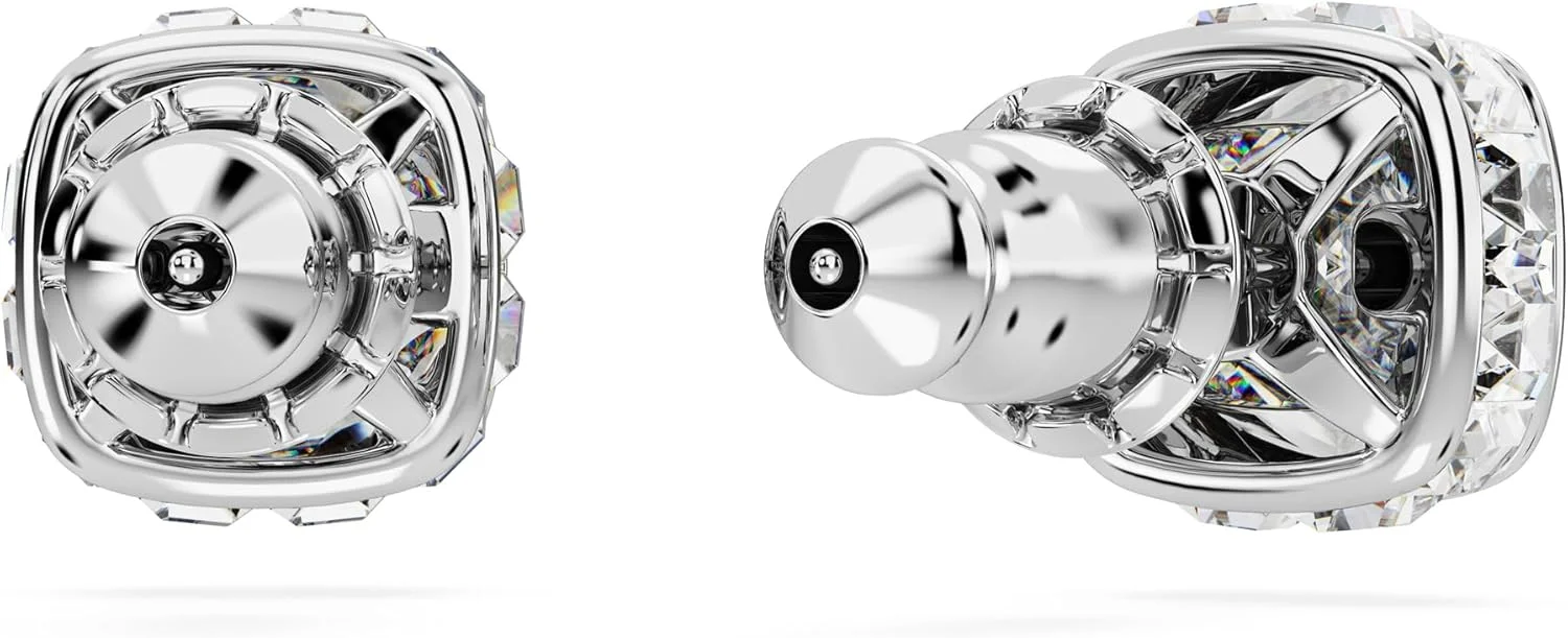 گوشواره های میخی سواروسکی با سنگ ماه تولد، برش مربعی، آوریل، سفید، روکش رودیوم، تک سایز، کریستال، بدون سنگ قیمتی گوشواره های میخی سواروسکی با سنگ ماه تولد، برش مربعی، آوریل، سفید، روکش رودیوم، تک سایز، کریستال، بدون سنگ قیمتی