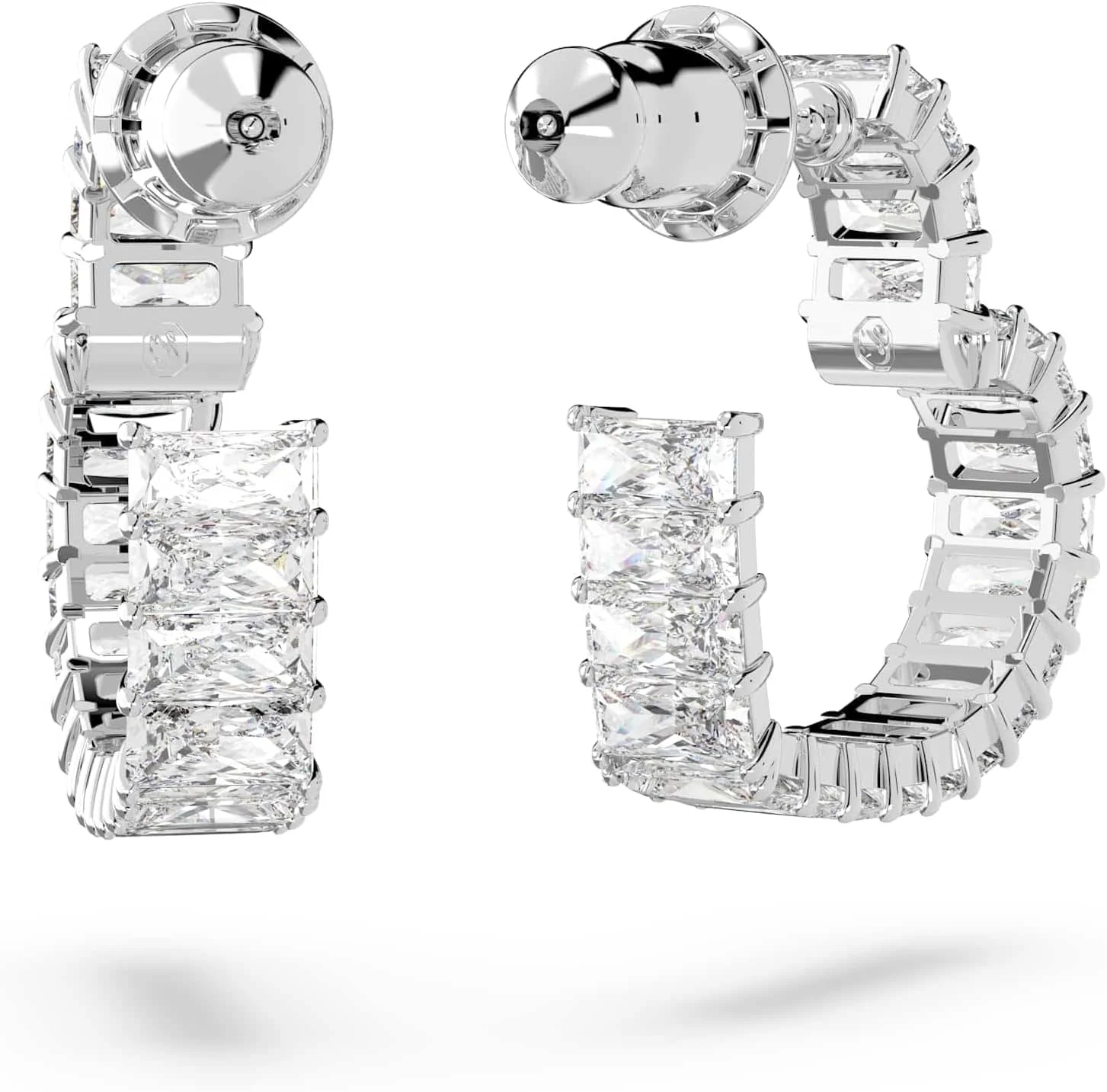 گوشواره های کوچک قلبی شکل کالکشن سواروسکی ماتریکس گوشواره های کوچک قلبی شکل کالکشن سواروسکی ماتریکس