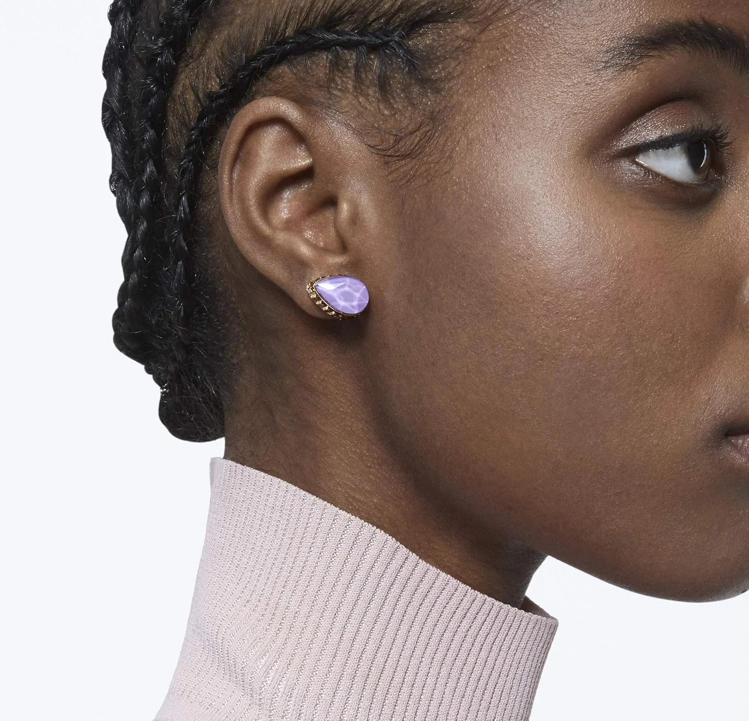 گوشواره تک سوراخه آویزدار SWAROVSKI مدل Orbita گوشواره تک سوراخه آویزدار SWAROVSKI مدل Orbita