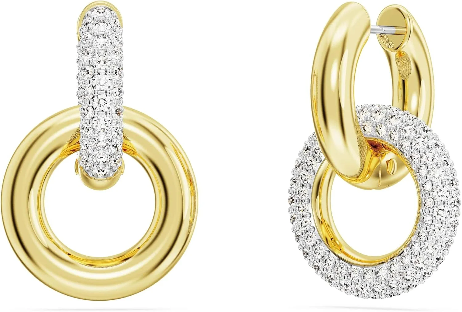 آویز سواروسکی Dextera، برش های مختلف، سفید، روکش آلیاژ طلا آویز سواروسکی Dextera، برش های مختلف، سفید، روکش آلیاژ طلا