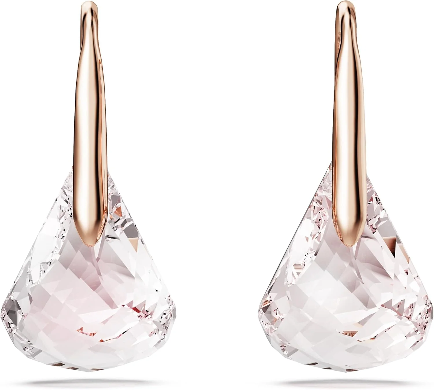 گوشواره های آویز سواروسکی مدل Lunar، صورتی، با روکش طلای رزگلد، تک سایز، با روکش طلای رزگلد، کریستال گوشواره های آویز سواروسکی مدل Lunar، صورتی، با روکش طلای رزگلد، تک سایز، با روکش طلای رزگلد، کریستال