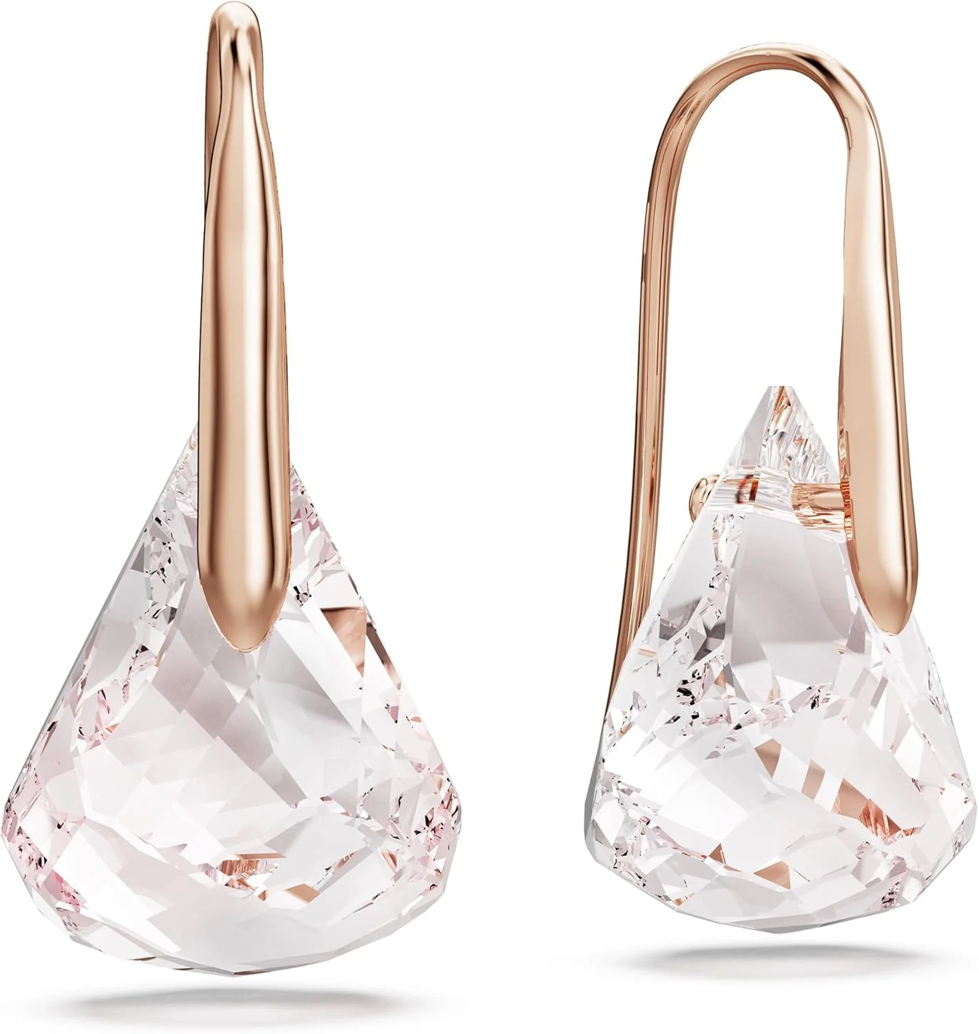 گوشواره های آویز سواروسکی مدل Lunar، صورتی، با روکش طلای رزگلد، تک سایز، با روکش طلای رزگلد، کریستال گوشواره های آویز سواروسکی مدل Lunar، صورتی، با روکش طلای رزگلد، تک سایز، با روکش طلای رزگلد، کریستال