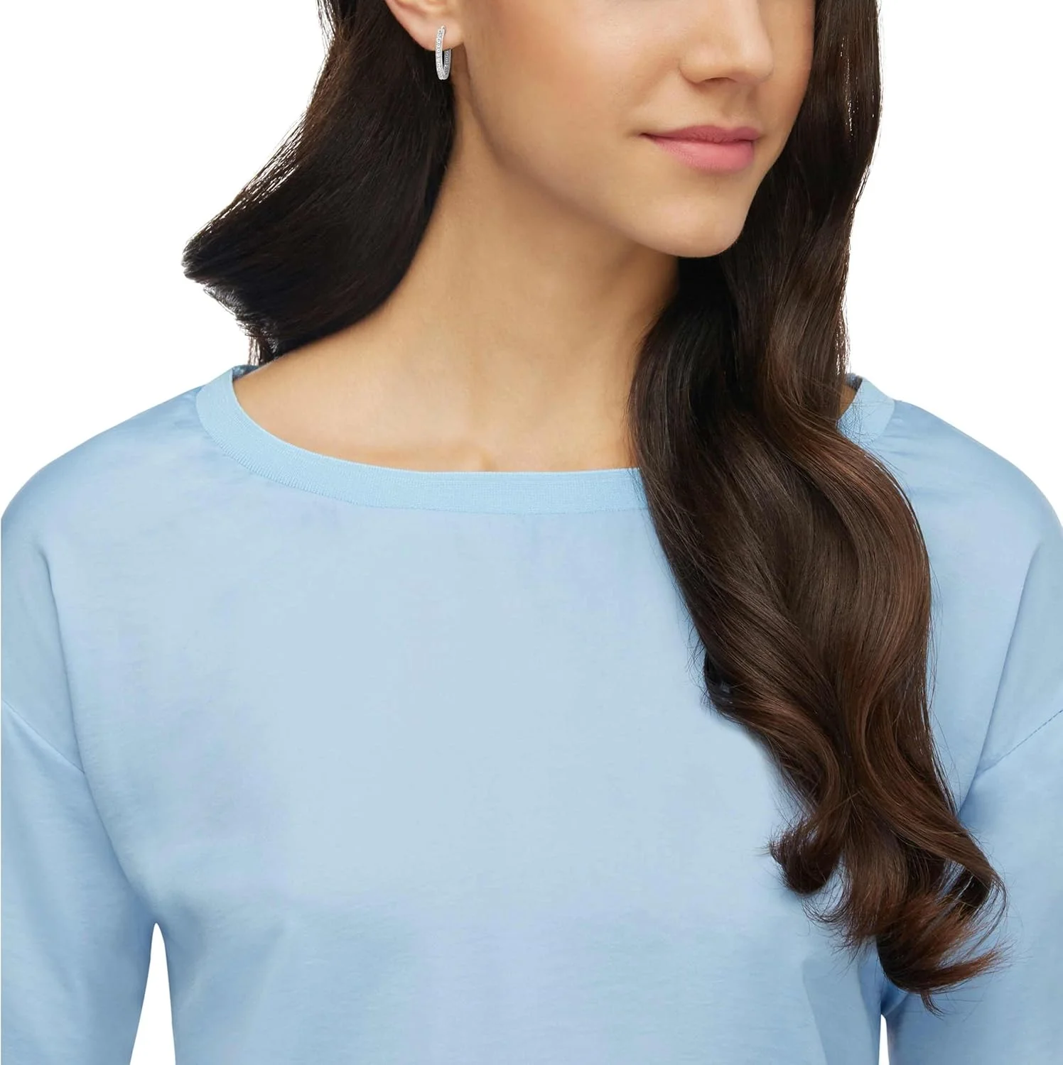 گوشواره حلقه ای مجموعه Sommerset سواروسکی گوشواره حلقه ای مجموعه Sommerset سواروسکی