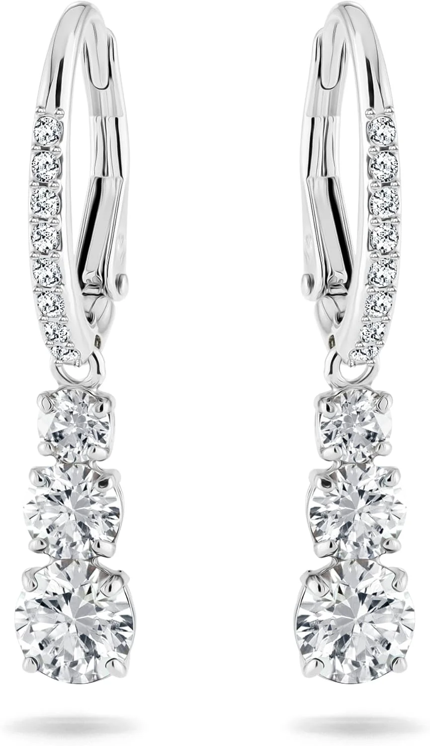 ست گردنبند و گوشواره سواروسکی Attract Trilogy با کریستال