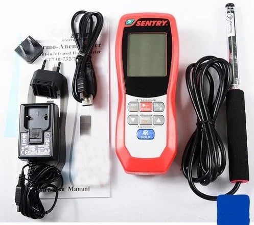 بادسنج سیم داغ تست محیطی GZDtdsd ترمو-بادسنج IR