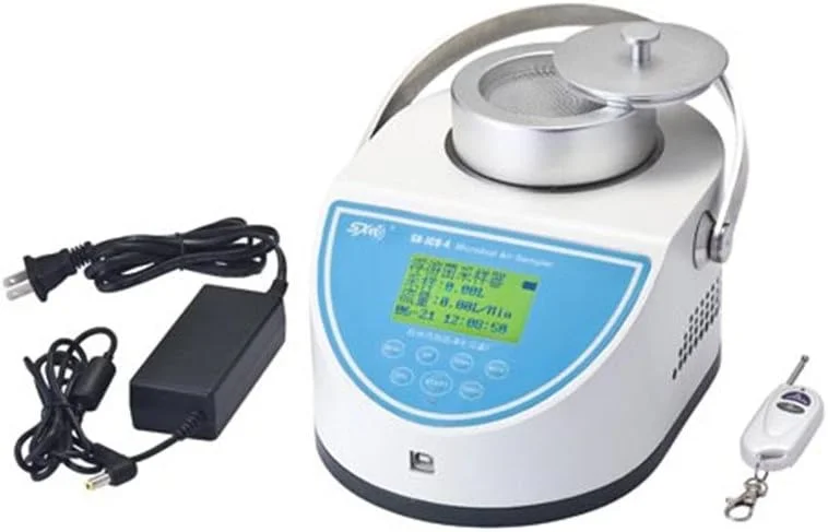 دستگاه نمونه برداری باکتری پلانکتونی GZDodek JCQ-4، دستگاه نمونه برداری هوا برای میکروارگانیسم ها، مناسب برای سیستم های پایش میکروبی هوا در آزمایشگاه بیمارستان